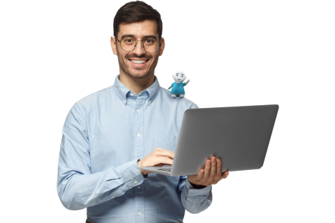 Blog second Mann laptop